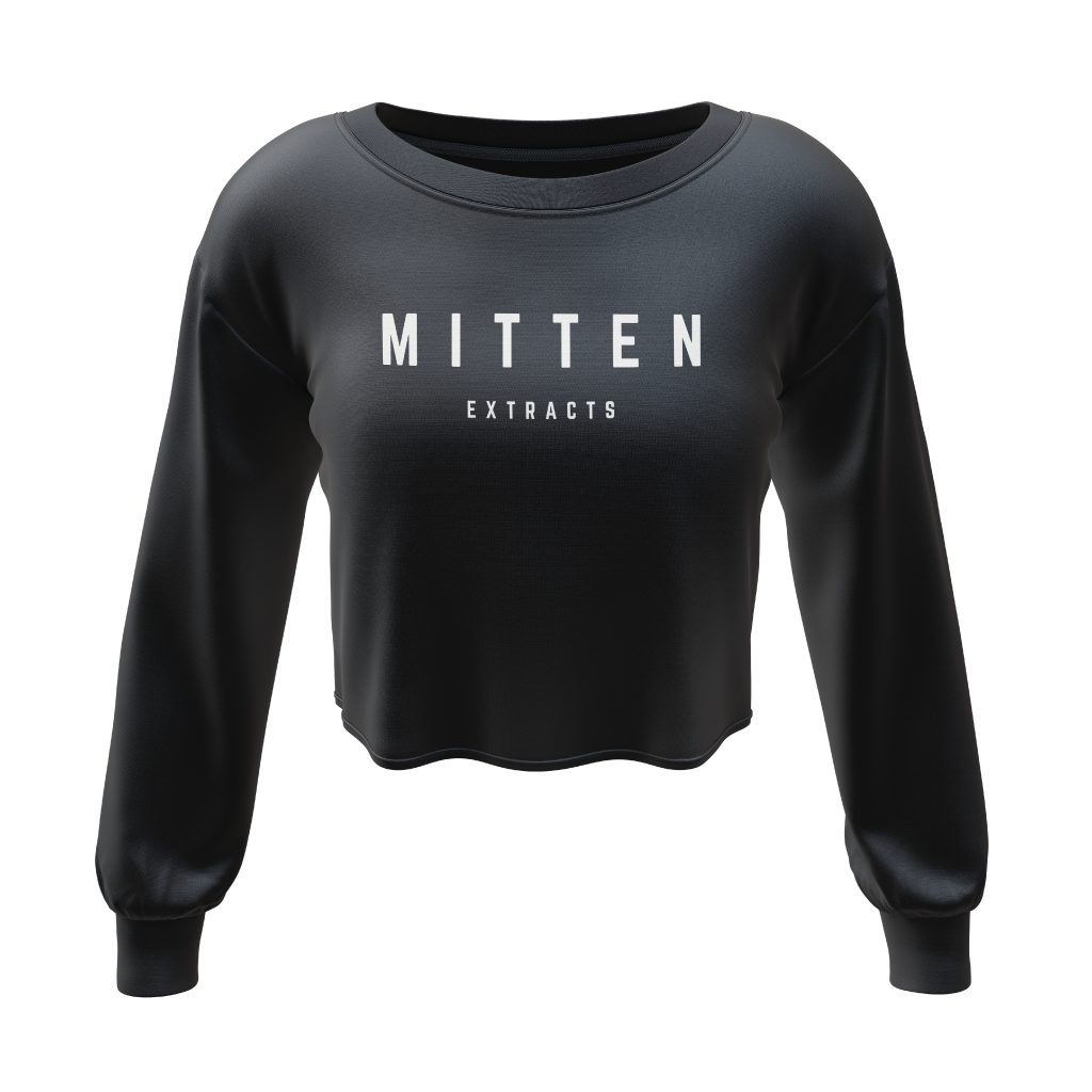 Women's Classic 1 Crop LS Tee Black