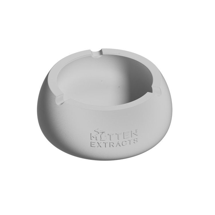 Classic Concrete Ashtray White