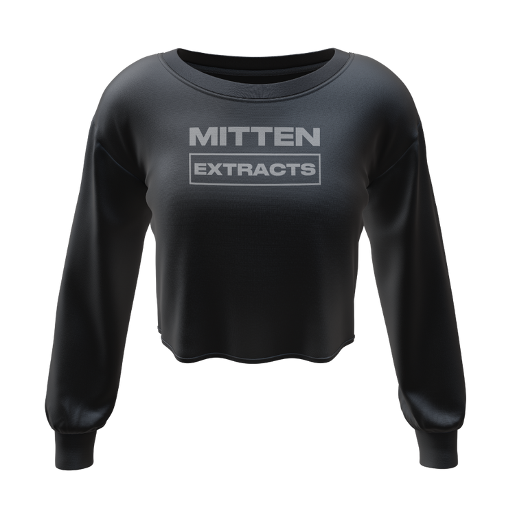 Women's Classic 2 Crop LS Tee Black