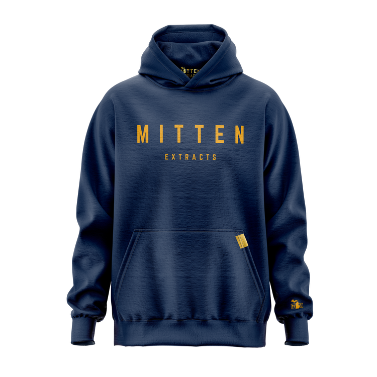 Classic 1 Navy & Orange Lightweight Hoodie