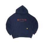Classic 1 Navy & Orange Lightweight Hoodie