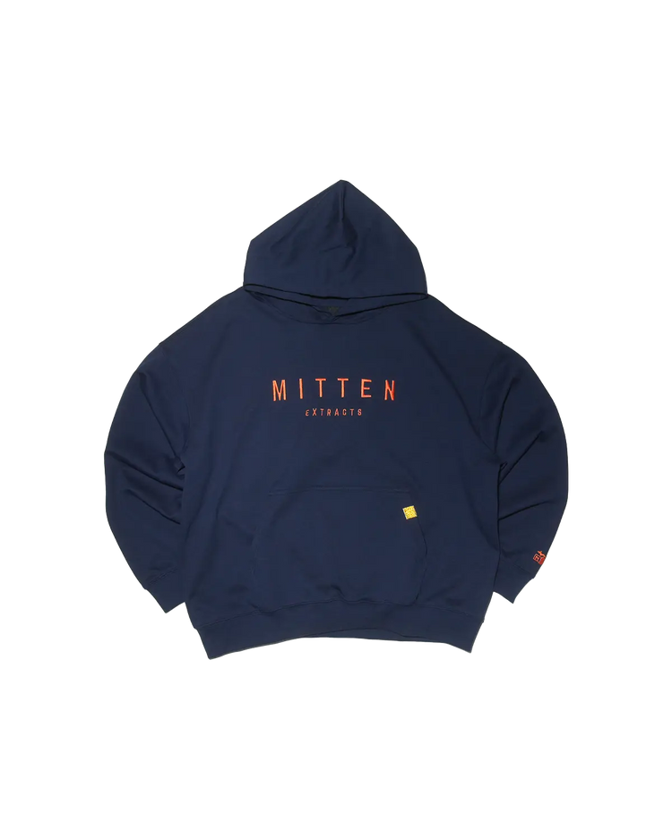 Classic 1 Navy & Orange Lightweight Hoodie
