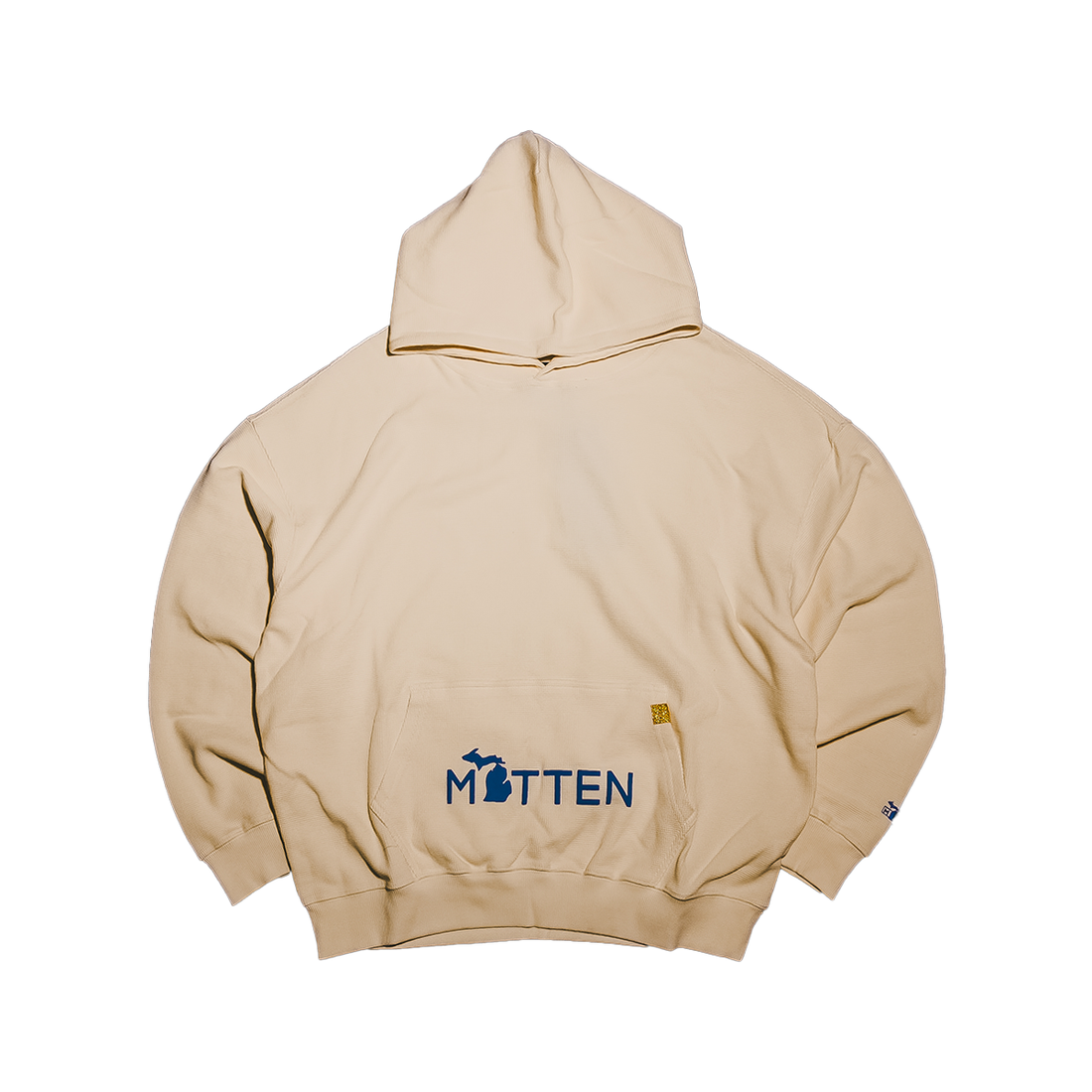 Classic 3 Waffle Hoodie Cream