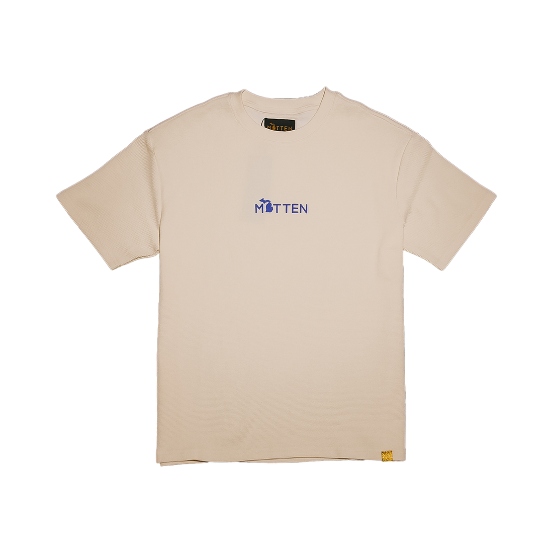 Classic 3 Waffle T-Shirt Cream