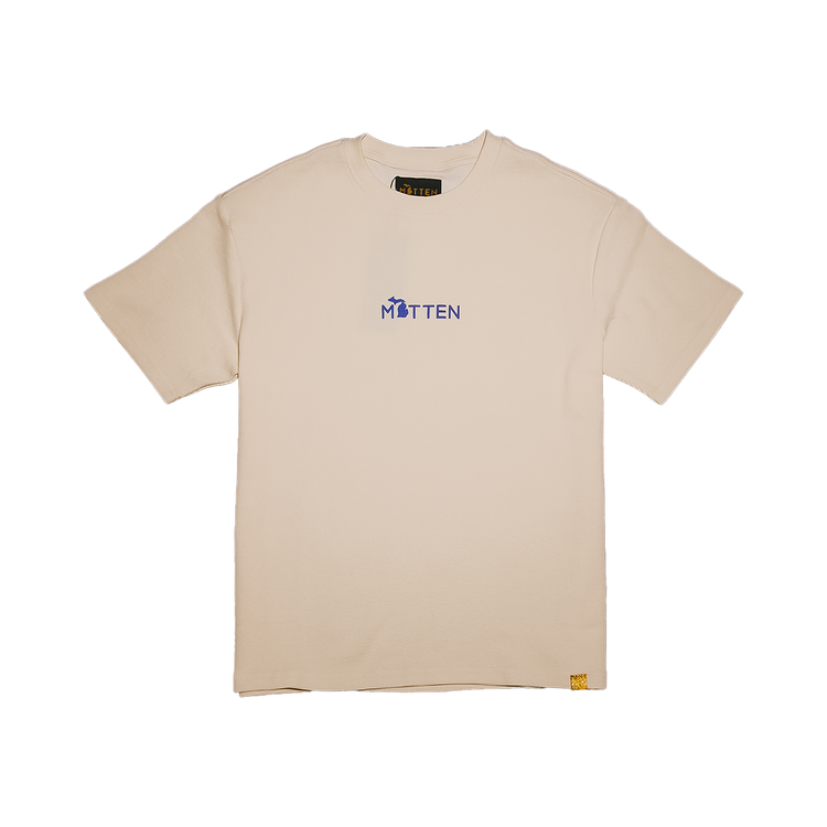 Classic 3 Waffle T-Shirt Cream