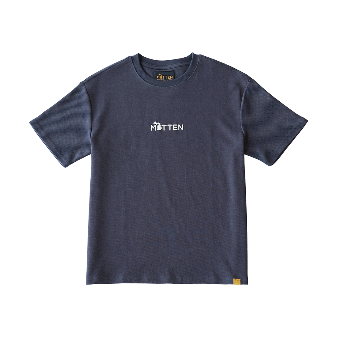 Classic 3 Waffle T-Shirt Navy