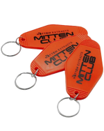 Mitten Club Orange Keychain