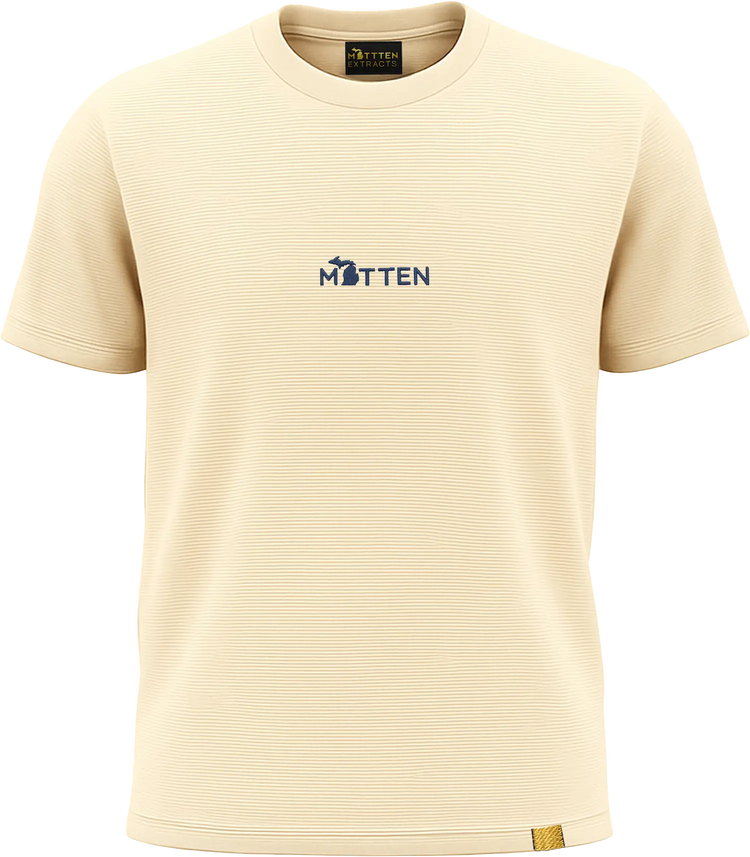 Classic 3 Waffle Tee Cream