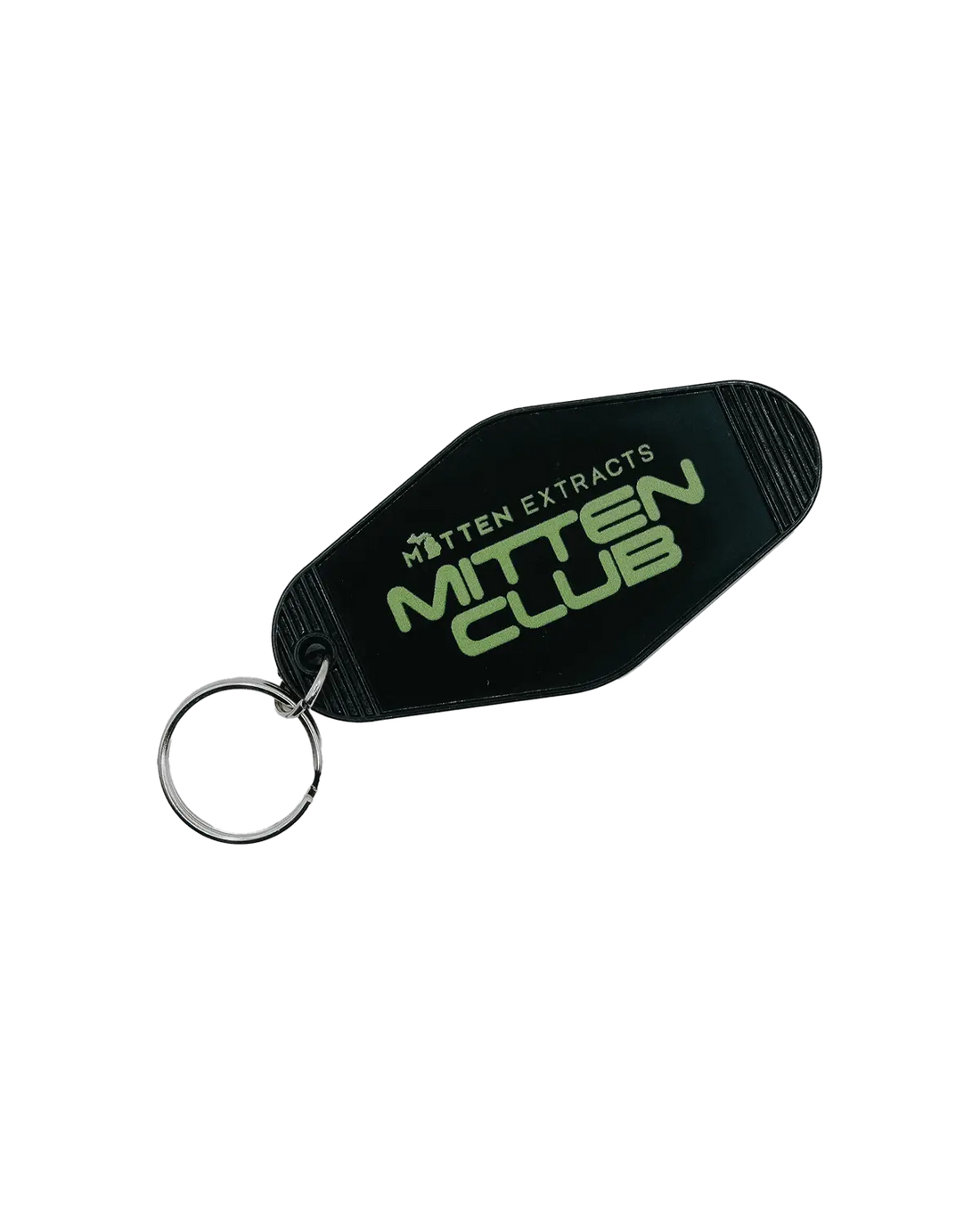Mitten Club Black Keychain